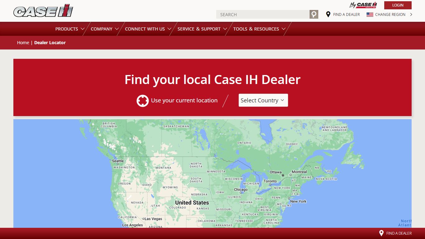 Case IH Dealer Locator. Search & Find a Dealer Near You | Case IH