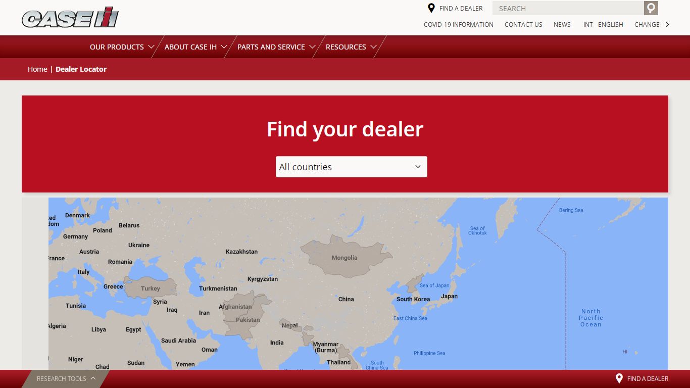 Case IH Dealer Locator. Search & Find a Dealer Near You | Case IH - site